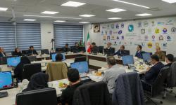 برگزاری نشست خبری دبیرکل سندیکای بیمه‌گران ایران با جمعی از خبرنگاران و اصحاب رسانه