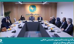 تشکیل جلسه کمیسیون اتکایی سندیکای بیمه‌گران ایران با حضور دبیرکل سندیکا و معاون اتکایی بیمه مرکزی